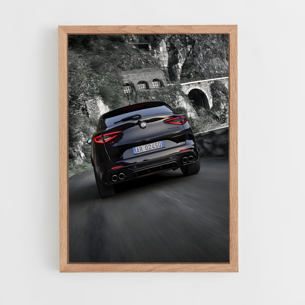 Poster Jaguar Éclipse – affiche Alfa Romeo (vue 4)